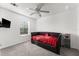 Bedroom with a window, a trundle bed and a TV at 4761 Ormond Beach Way, Kissimmee, FL 34746