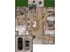 Detailed floor plan featuring multiple bedrooms, baths, kitchen, living, dining, and a two car garage at 4774 Sw 142Nd Place Rd, Ocala, FL 34473