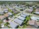 Aerial view of a neighborhood with well-manicured lawns, tree-lined streets, and diverse home exteriors, creating a welcoming ambiance at 480 Hildalgo Dr, The Villages, FL 32159