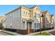 Beautiful home exterior with beige stucco and decorative light post at 543 Wishbone Ln, Lake Mary, FL 32746