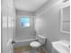 Bathroom with a tub and shower combination at 6 Almond Trce, Ocala, FL 34472