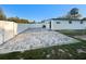Paved backyard with full privacy fence that is perfect for outdoor entertaining at 6003 W Harwood Ave, Orlando, FL 32835