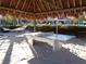Cabana includes a ping pong table by the sandy beach, offering shade and recreation for all residents at 806 Lucaya Loop, Davenport, FL 33897