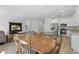Open dining area adjacent to the kitchen and living spaces at 851 W 24Th Pl, Sanford, FL 32771