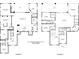 Floor plan showing the layout of the rooms and dimensions of home at 13307 Alderley Dr, Orlando, FL 32832