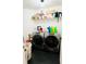Functional laundry room with modern washer and dryer, plus storage shelves at 13405 Sw 86Th Ave, Ocala, FL 34473