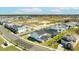 Aerial shot of home and surrounding community showcasing nearby park and water access at 15060 Brodie Ln, Winter Garden, FL 34787