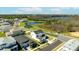 Overhead view of community, showing pond access, green spaces, and neighborhood layout at 15060 Brodie Ln, Winter Garden, FL 34787