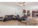 An expansive living room with neutral-colored walls at 2629 Maggiore Cir, Kissimmee, FL 34746