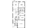 Detailed floor plan showcasing the layout of the home, including the kitchen, bedrooms, and living spaces at 4176 Sagefield Dr, Harmony, FL 34773