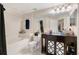 Bright bathroom featuring a shower/tub and a vanity with a mirror at 5578 Metrowest Blvd # 310, Orlando, FL 32811