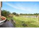 Fenced backyard with partial pond view at 750 Sterling Spring Rd, Orlando, FL 32828