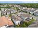 Bird's eye view of a residential community, with houses, streets, green spaces, and mature trees at 778 Gainer Way, Winter Springs, FL 32708