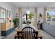 Bright dining area with a sliding glass door and views of the backyard at 808 Grandin St, Davenport, FL 33837