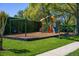 A well-maintained community playground with swings and slides, providing recreational space for residents at 8912 Heritage Bay Cir, Orlando, FL 32836