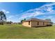 The home's exterior, with a spacious backyard, offers outdoor living and enjoyment at 935 Gloucester Court, Kissimmee, FL 34758