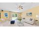 Inviting living area with sliding glass door and comfortable seating at 1234 1St Ave, Deland, FL 32724