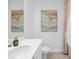 Clean bathroom with a modern vanity, stylish mirror, and a shower/tub combination at 1287 Tarflower Dr, Winter Springs, FL 32708