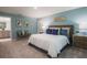 Serene bedroom with plush carpeting and a calming color palette at 307 Corsica Ct, Kissimmee, FL 34758