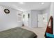 Spacious bedroom with large windows, carpet flooring, and neutral wall color at 3121 Buffington Pl, Oviedo, FL 32765