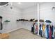 Organized walk-in closet with ample shelving and hanging space for clothing and accessories at 3121 Buffington Pl, Oviedo, FL 32765