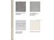 Selection of home interior features including carpet, tile, quartz countertop, and shaker cabinets at 3550 Mayfair St, Kissimmee, FL 34758
