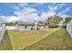 Large backyard with a pool and ample green space for outdoor activities at 397 Oslo Dr, Deltona, FL 32725