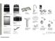 Selection of stainless steel kitchen appliances, faucets, sinks, door hardware, and bathroom hardware at 4741 Cloister St, Kissimmee, FL 34758
