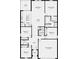 Detailed floorplan showcasing the layout of the home, including bedrooms, bathrooms, kitchen, and living spaces at 4741 Cloister St, Kissimmee, FL 34758