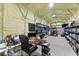 Workshop or storage room with shelving and equipment at 475 Pitt St, Clermont, FL 34711
