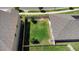 Aerial view of a home with backyard and nearby street at 5052 Blanchard Ct, St Cloud, FL 34772