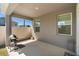 Covered patio with room for grilling and outdoor relaxation at 5052 Blanchard Ct, St Cloud, FL 34772