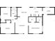 Detailed floor plan featuring bedrooms, bathrooms, living room, kitchen, dining area, and laundry for a comprehensive layout at 5618 Carris Ct, Orlando, FL 32810