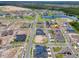Expansive aerial view of a new residential neighborhood featuring a blend of single-Gathering homes at 6525 Rover Way, St Cloud, FL 34771