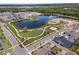 Aerial view of the community featuring lakes, parks and walking trails at 6525 Rover Way, St Cloud, FL 34771