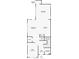 Detailed floor plan showcasing the layout of the living room, kitchen, dining room, office, and foyer at 6525 Rover Way, St Cloud, FL 34771
