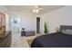 Bright main bedroom with a view of the en-suite bathroom at 7 Sequoia Way, Kissimmee, FL 34758