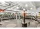 Large gym with free weights, cardio machines, and weight training equipment for residents' fitness at 101 S Eola Dr # 902, Orlando, FL 32801