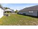 The backyard has a gazebo and green grass at 14230 Sunriver Ave, Orlando, FL 32828
