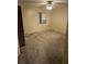 Bedroom featuring a ceiling fan and dirty floor at 1510 Massa St, Kissimmee, FL 34744