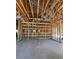 View of exposed framing, ductwork, and electrical components, revealing the home's inner structure during construction at 1803 Florinda Dr, Orlando, FL 32804
