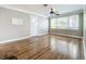 Spacious living room features hardwood floors, many windows, and neutral paint at 2509 Formosa Ave, Orlando, FL 32804