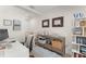 Bright office featuring desk and open shelving, perfect for a home workspace or study area at 2922 Carmia Dr, Orlando, FL 32806