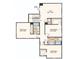 Second-floor plan with a loft, bedrooms, and bathrooms, offering ample living space at 4711 Coral Harbour Rd, Kissimmee, FL 34758