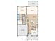 Detailed first-floor layout showcasing the primary suite, kitchen, great room, and two-car garage at 4711 Coral Harbour Rd, Kissimmee, FL 34758