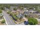 An aerial view of a neighborhood with lush trees and greenery showcasing the landscape at 8703 Grandee Dr, Orlando, FL 32829
