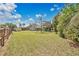 A sprawling backyard featuring plenty of space at 8703 Grandee Dr, Orlando, FL 32829
