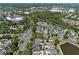 This is an aerial view of a community conveniently located near the Waterford Lakes Town Center at 12613 Maribou Cir, Orlando, FL 32828