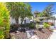 Backyard featuring landscaping and stone pathway at 1311 Harbour Dr, Longwood, FL 32750