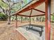 Enjoy a picnic at the community pavilion with table seating, surrounded by mature trees at 2014 Applegate Dr, Ocoee, FL 34761
